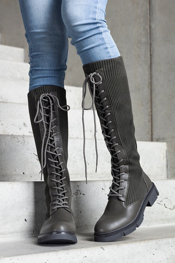 Botas sin cordones con caña... 2