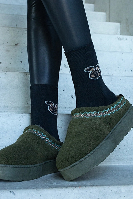 Botas de nieve de plataforma baja de...