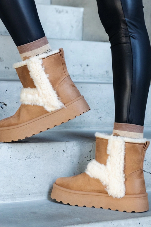 Botas de nieve de ante ecológico...