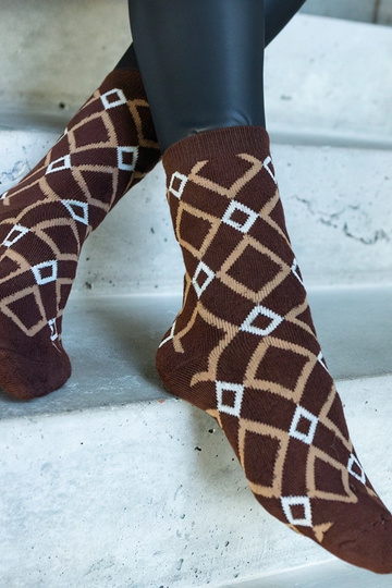 Calcetines cálidos blancos...