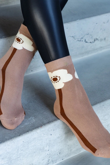 Calcetines marrones cálidos... 2