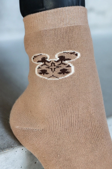 Calcetines cálidos beige Sella