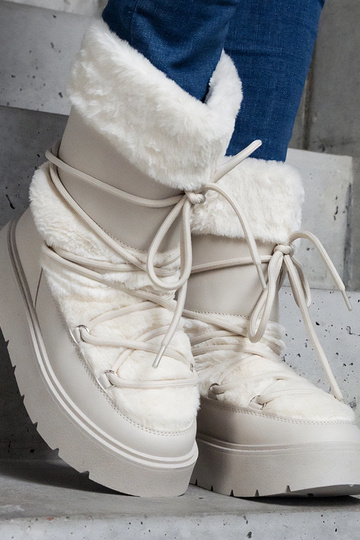 Botas de nieve con cordones... 2