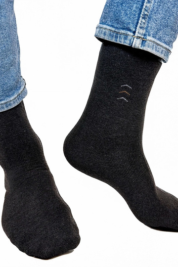 Calcetines térmicos gris oscuro para hombres Narus