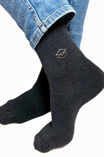 Calcetines térmicos gris oscuro para hombres Narus 2