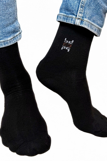 Calcetines térmicos negros para hombres Nerput