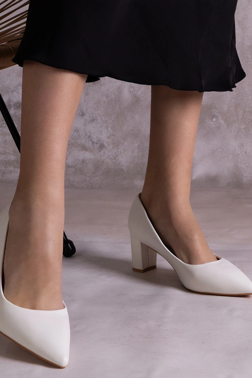 Zapatos de salón blancos Tunia con...