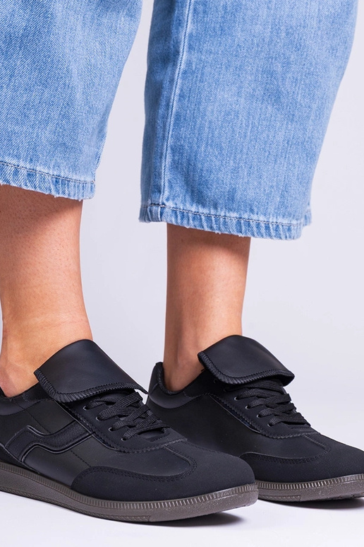 Zapatillas deportivas de mujer negras... Zapatillas deportivas de mujer negras...