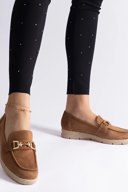 Zapatos de mujer color caramelo de...