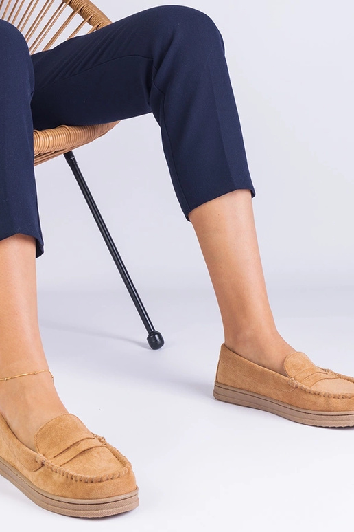 Zapatos de mujer color marrón de ante...