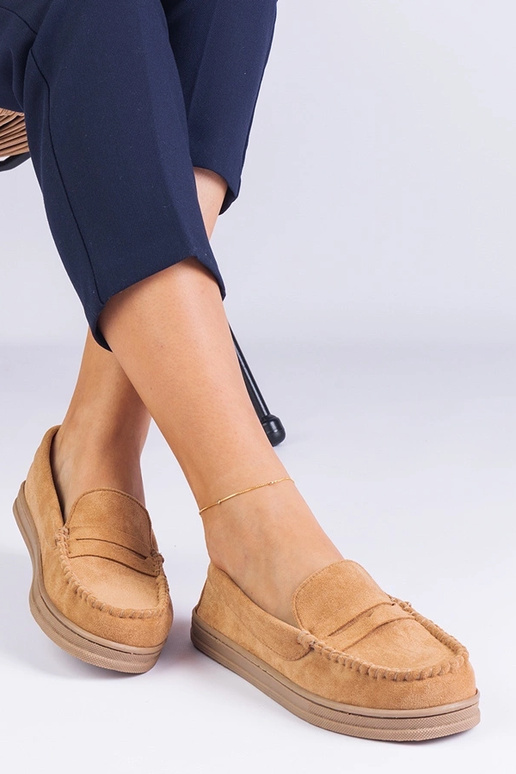 Zapatos de mujer color marrón de ante...