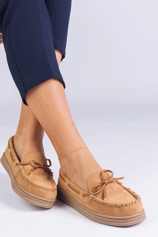 Zapatos de mujer color marrón de ante...