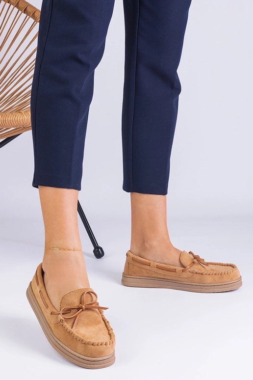 Zapatos de mujer color marrón de ante...