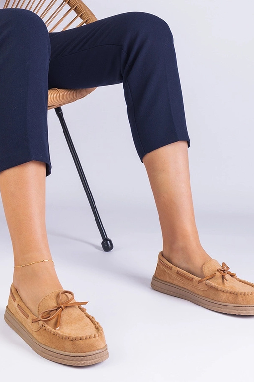 Zapatos de mujer color marrón de ante...