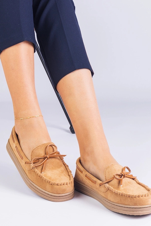 Zapatos de mujer color marrón de ante...