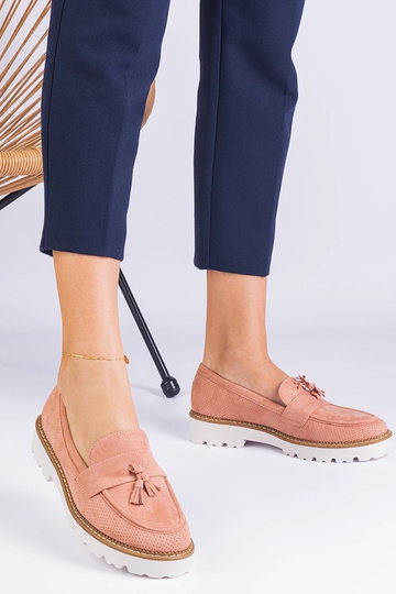 Mocasines rosas de mujer... 2