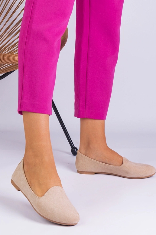 Botines clásicos color arena de ante...