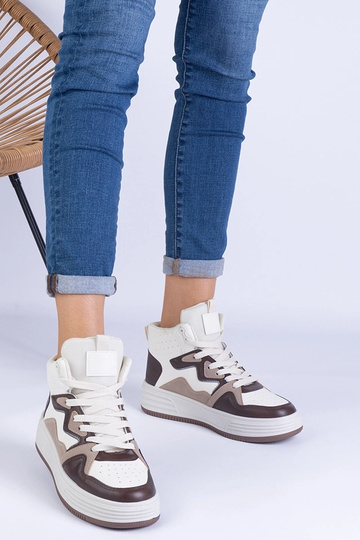 Zapatillas deportivas marrones para mujer Shadolina 2