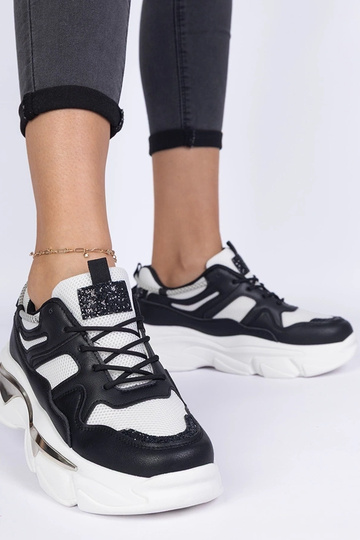 Zapatillas deportivas negras para mujer Prutto 2