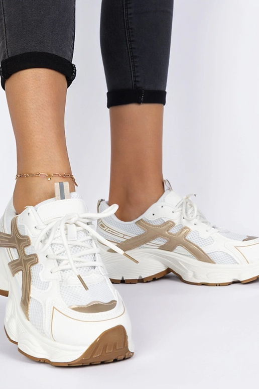 Zapatillas beige para mujer con suela...