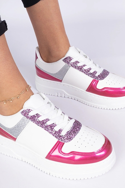 Zapatillas rosas para mujer con suela...