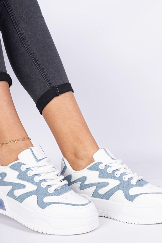 Zapatillas de mujer azules con...