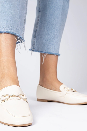 Mocasines elegantes beige... 2