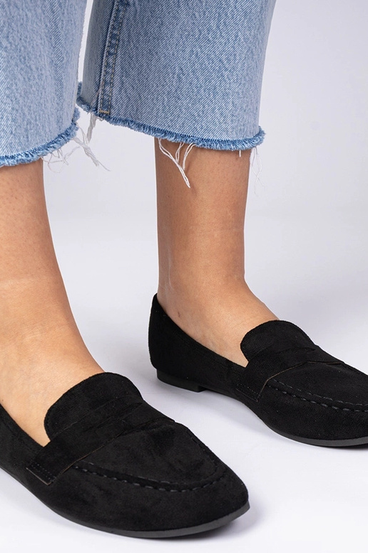 Mocasines elegantes negros de Palmarina Mocasines elegantes negros de Palmarina