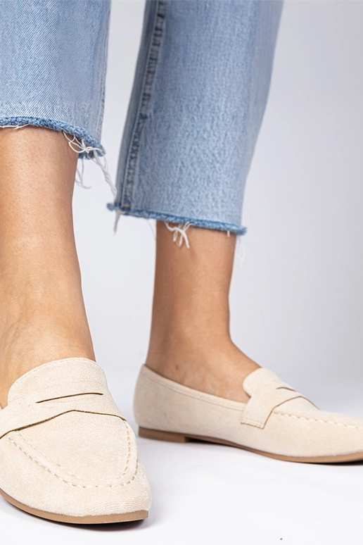 Mocasines elegantes beige Palmarina Mocasines elegantes beige Palmarina