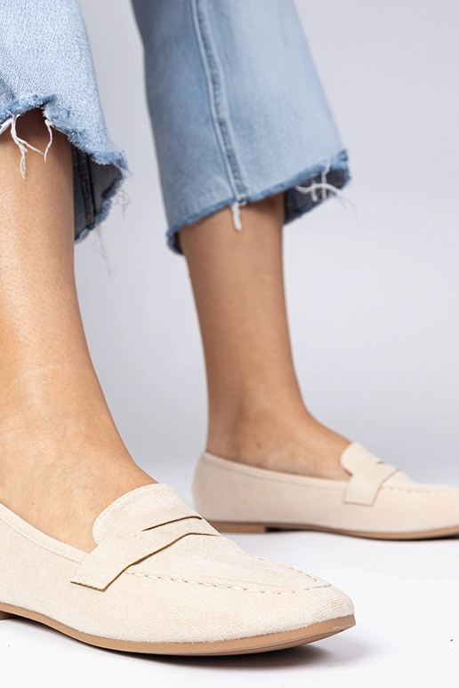 Mocasines elegantes beige Palmarina Mocasines elegantes beige Palmarina