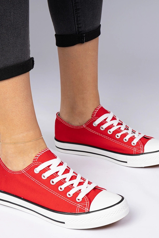 Zapatillas clásicas damas rojas Menfis