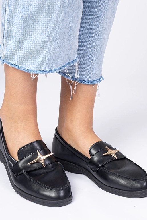 Mocasines para mujer negros con...