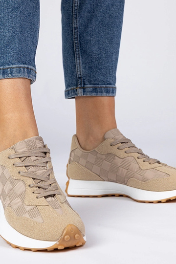 Zapatillas deportivas damas beige Samara 2