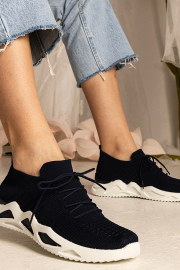 Zapatillas deportivas marinas con caña de calcetín Miyana