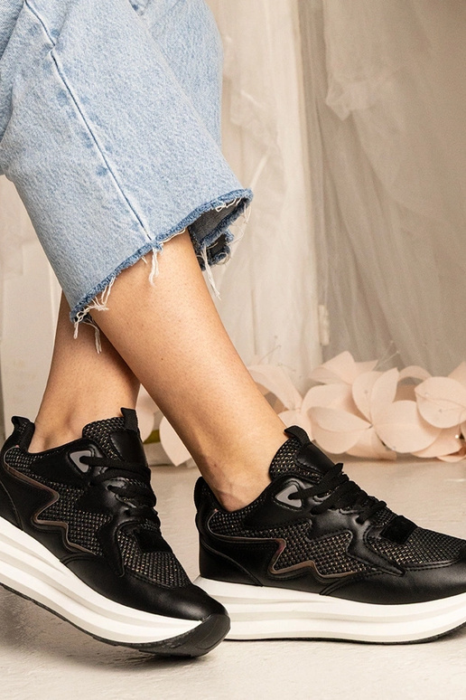 Zapatillas deportivas negras con...