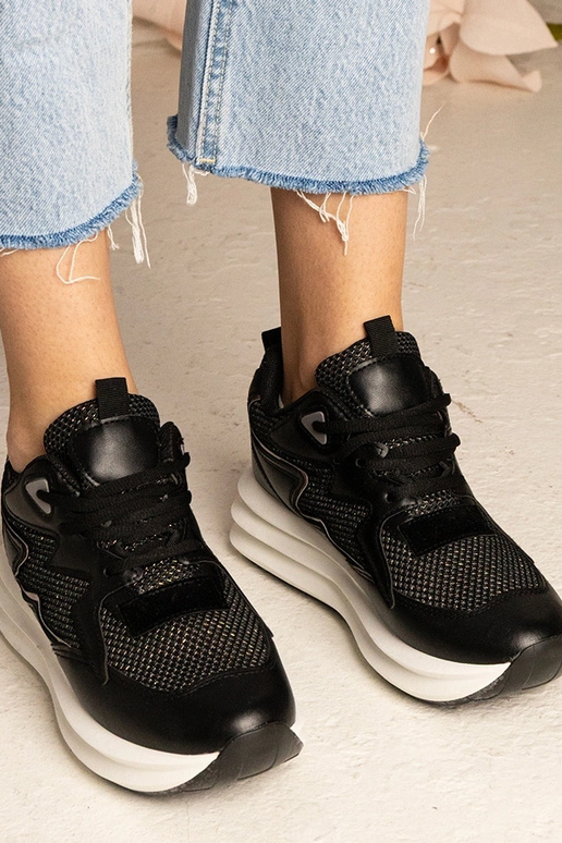 Zapatillas deportivas negras con...