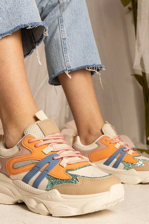 Zapatillas deportivas naranjas para...