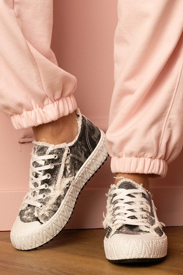 Zapatillas deportivas negras para mujer Bellina