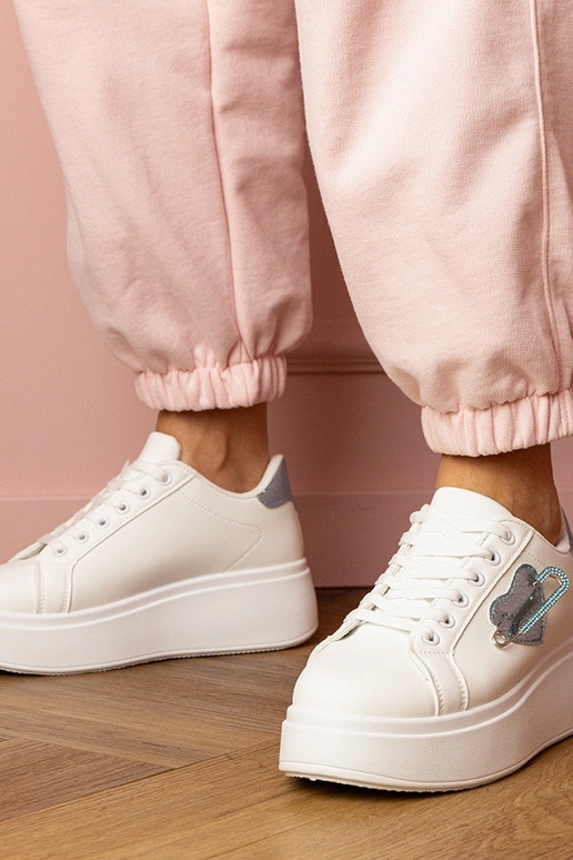 Zapatillas deportivas blancas para... Zapatillas deportivas blancas para...