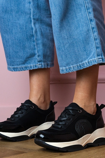 Zapatillas deportivas negras para mujer Wener