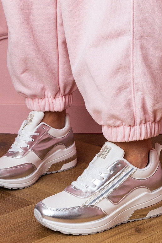 Zapatillas deportivas blancas con... Zapatillas deportivas blancas con...