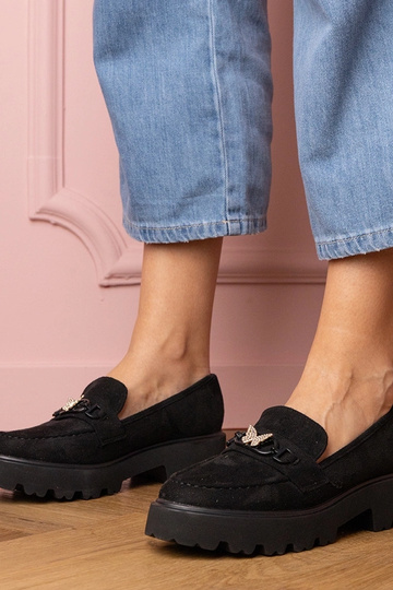 Mocasines negros para mujer... 2