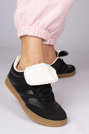 Zapatillas deportivas negras para mujer, "Lukka" 2