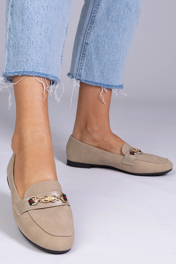 Mocasines marrones mate con...