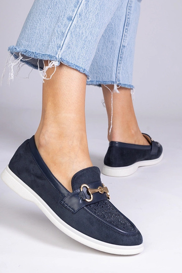 Mocasines azul oscuro de... 2