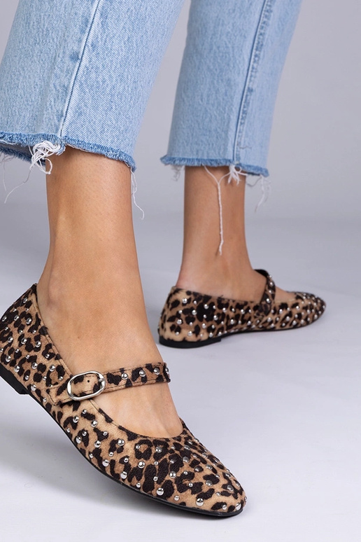 Bailarinas de estampado de pantera...