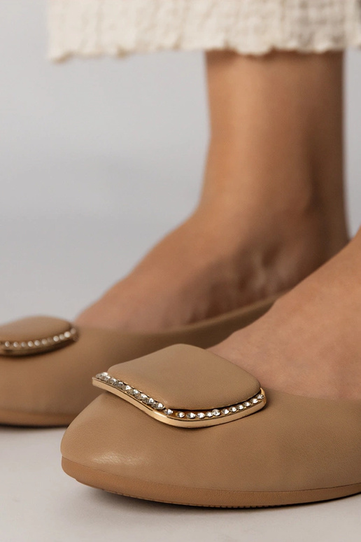 Bailarinas marrones para mujer con...