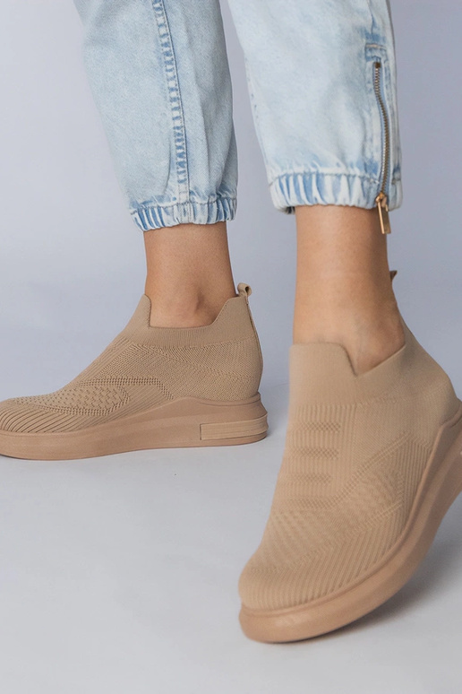 Zapatillas destalonadas marrones,...