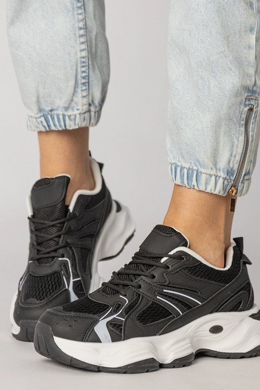 Zapatillas deportivas negras con...