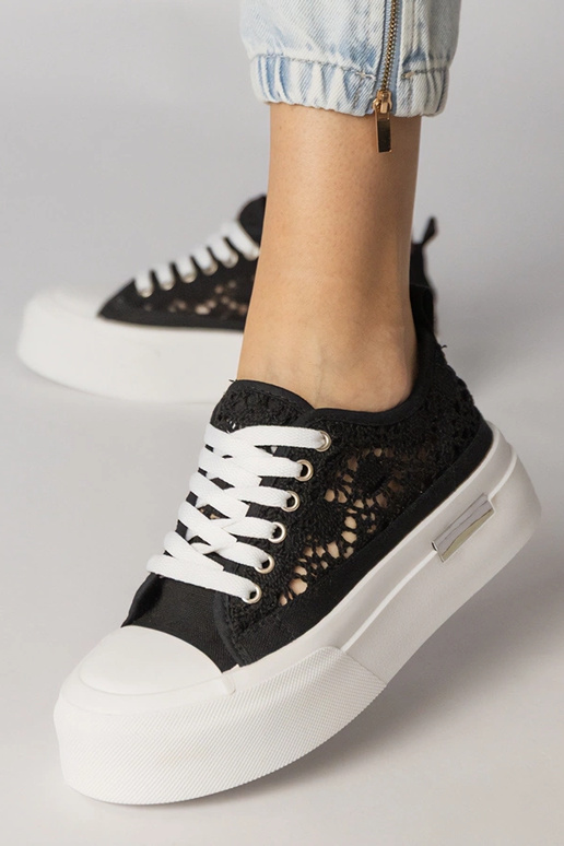 Zapatillas deportivas de mujer negras...